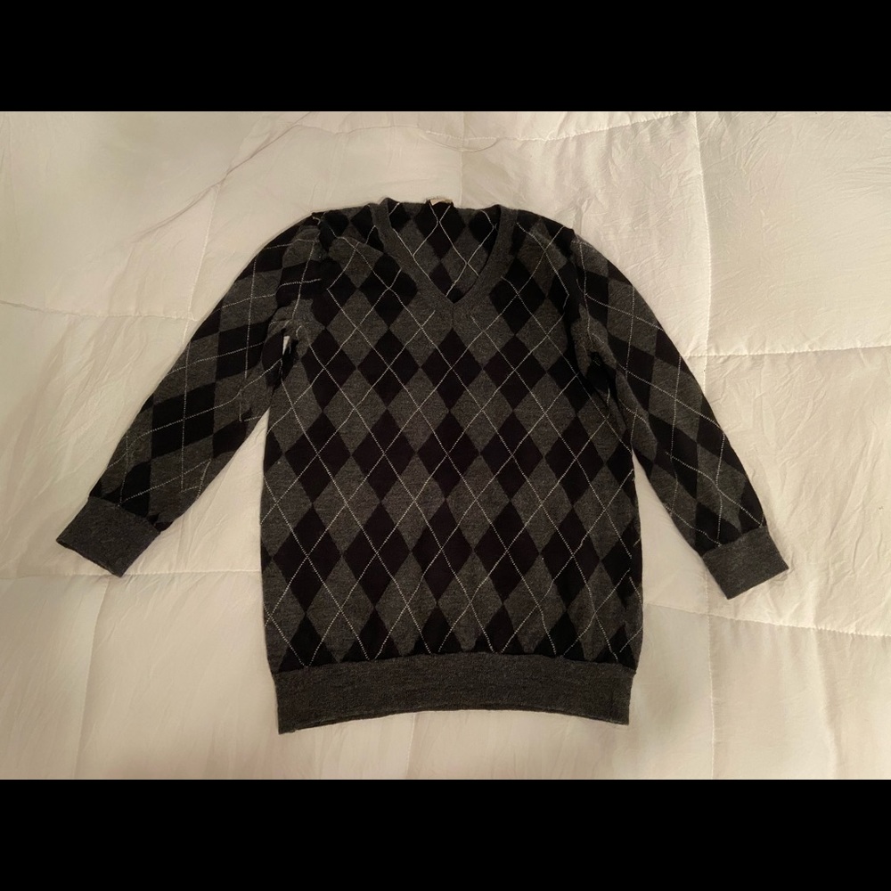 Vintage J. Crew Plaid Sweater